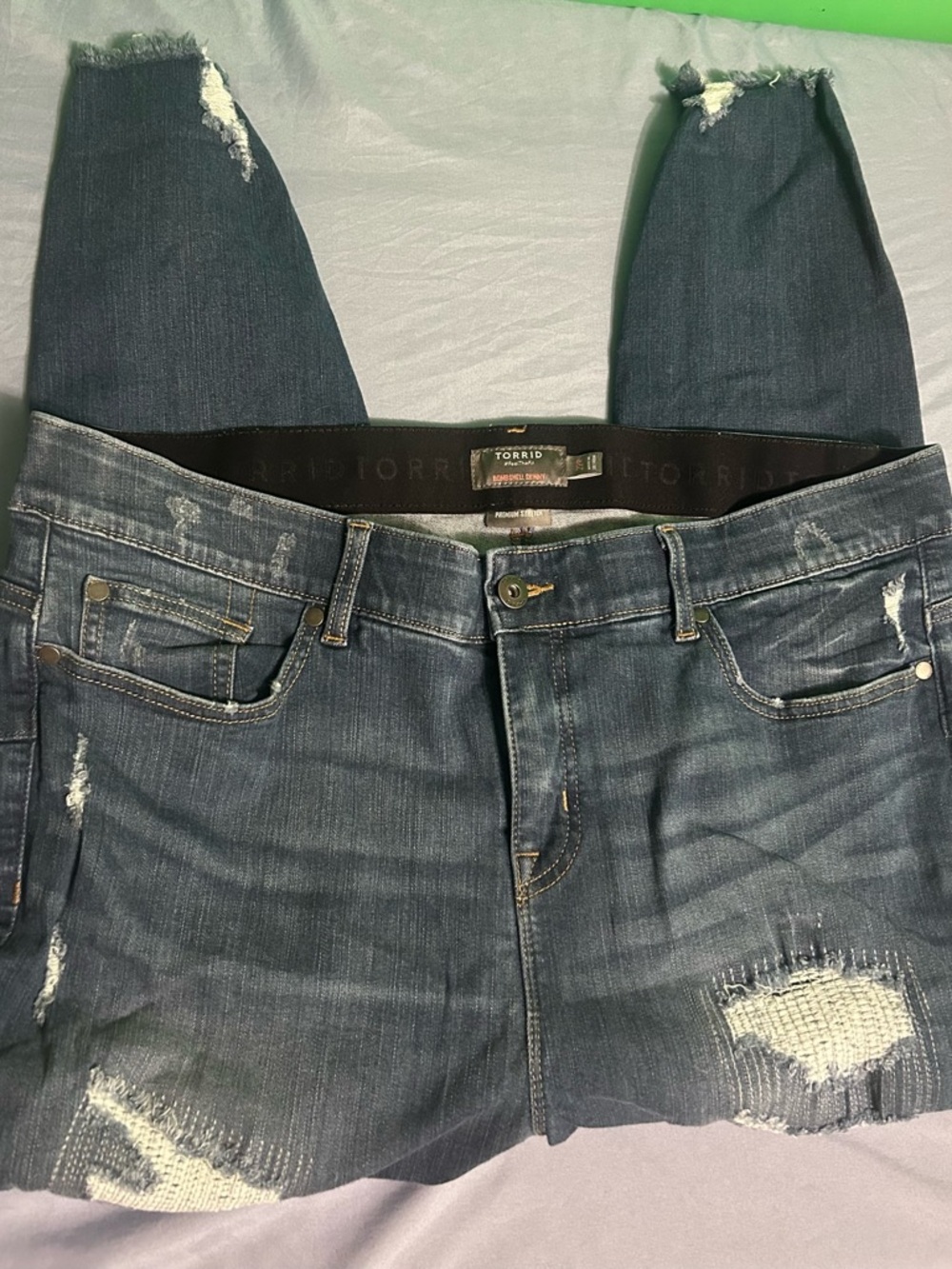 Torrid Bombshell Skinny women’s Jeans - Blue - Picture 4 of 4